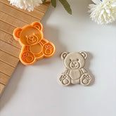Sitting Teddy Bear Cookie Cutter